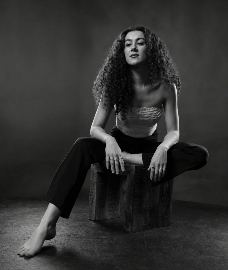 Amira, portrait of the artist